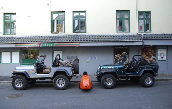 Always a parking spot here close to a pair of Jeep Willis Always a parking spot here close to a pair of Jeep Willis